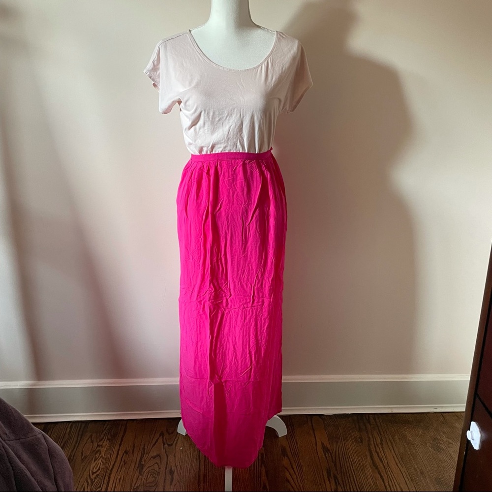 Inspire pink maxi skirt size 22
